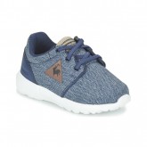 Le Coq Sportif Dynacomf Inf 2 Tones Craft Bleu / Beige Chaussures Baskets Basses Enfant Magasin Lyon